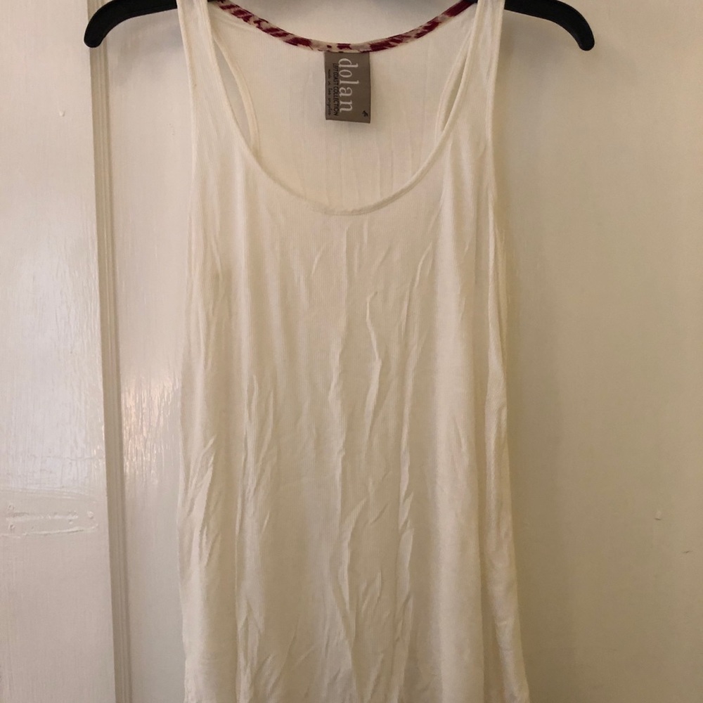 White tank top size M